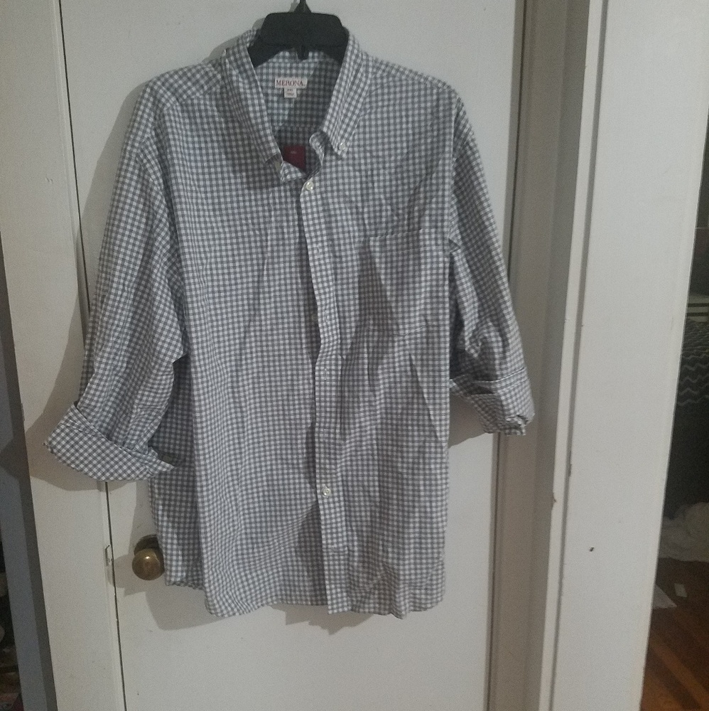 Men's gingham shirt